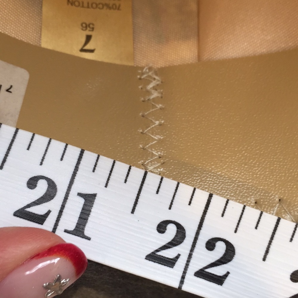 Cream Green color Double S brand Western Cowboy style Hat, in great condition - Picture 9 of 12
